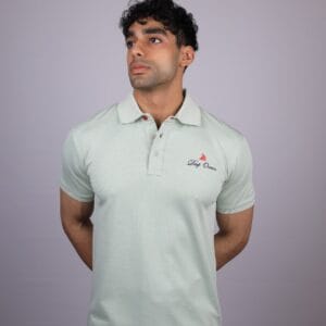 Men's Mint Green Classic Polo T-Shirt – Fresh, Stylish & Comfortable