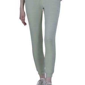 WOMEN'S KNIT LOOPER LYCRA JOGGER DTM EMB/TAPE - Image 2