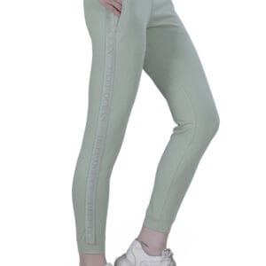 WOMEN'S KNIT LOOPER LYCRA JOGGER DTM EMB/TAPE - Image 4