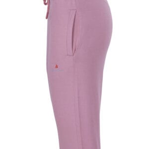 WOMEN'S KNIT LOOPER LYCRA JOGGER TRANSFER RED SILVER - Image 5