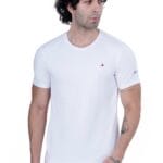 Crew Neck Ocean Tri Boat ( White )