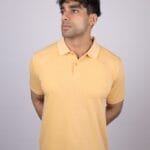 Men's Classic Yellow Polo T-Shirt – Timeless Style & Comfort