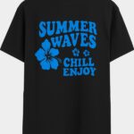 crew neck t - shirt (Off shoulder )