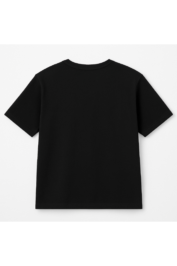 crew neck t - shirt (Off shoulder ) - Image 5